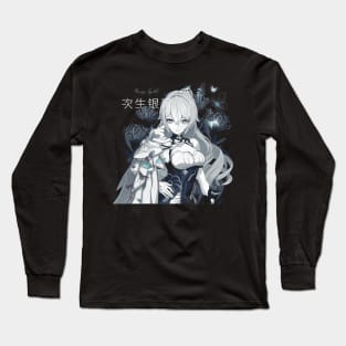 Silver Garden pencil Long Sleeve T-Shirt